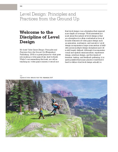 Video Game Level Design: How to Create Video Games With Emotion, Interaction, and Engagement