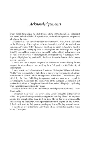 The European Neighbourhood Policy and the Democratic Values of the EU: A Legal Analysis