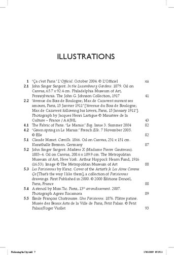 Fashioning the City: Paris, Fashion and the Media