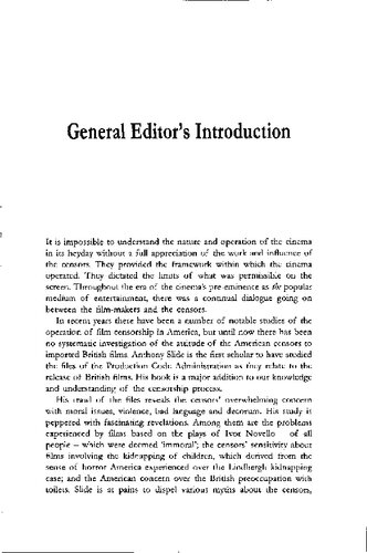 ‘Banned in the USA’: British films in the United States and their censorship, 1933-1960