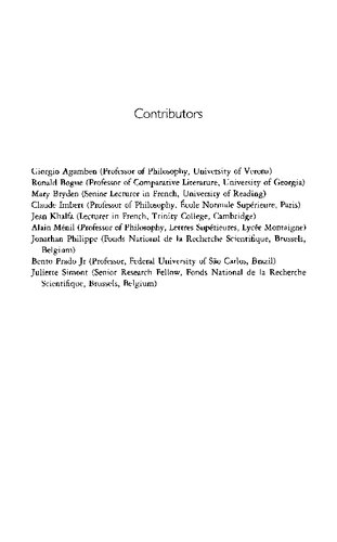 Introduction to the Philosophy of Gilles Deleuze