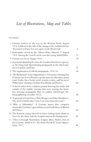 Germany and Propaganda in World War I: Pacifism, Mobilization and Total War