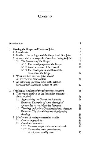 An Introduction to the Johannine Gospel and Letters