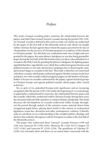 The Papacy and Crusading in Europe, 1198–1245