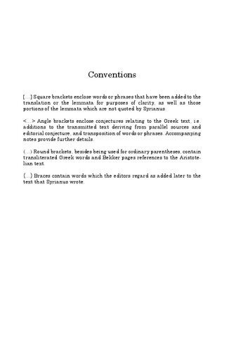 Syrianus: On Aristotle Metaphysics 13-14