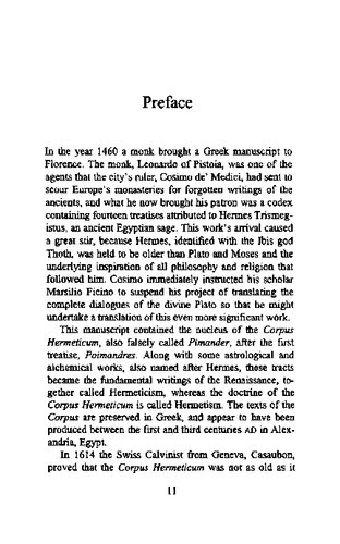 The Way of Hermes: New Translations of the Corpus Hermeticum and the Definitions of Hermes Trismegistus to Asclepius