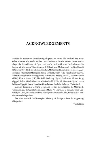 Gender and Equality in Muslim Family Law: Justice and Ethics in the Islamic Legal Tradition