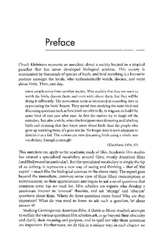 Studying Contemporary American Film: A Guide to Movie Analysis