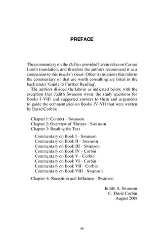 Aristotle’s Politics: A Reader’s Guide