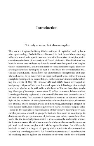 On Žižek’s Dialectics: Surplus, Subtraction, Sublimation