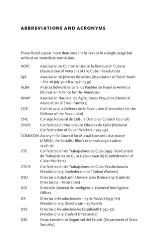 Leadership in the Cuban Revolution: The Unseen Story