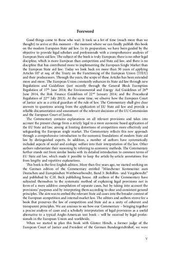 European State Aid Law: A Commentary