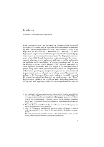 EU Civil Procedure Law and Third Countries: Which Way Forward?