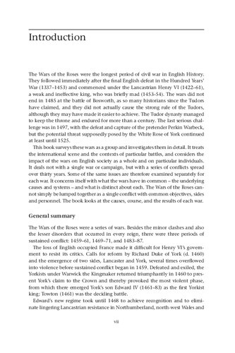 The Wars of the Roses 1455–1485