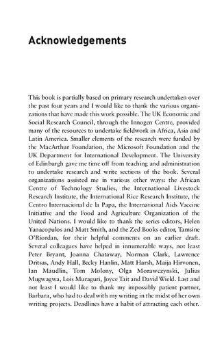 Science and Technology for Development: Development Matters