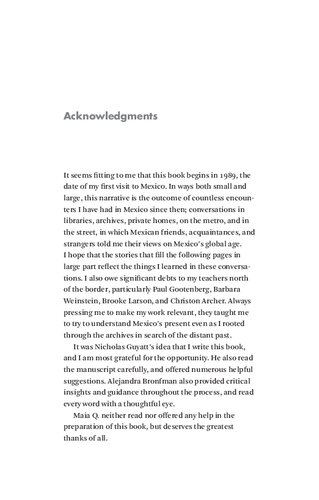 First World Dreams: Mexico since 1989