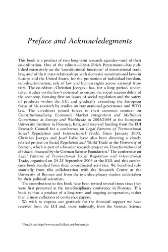 Constitutionalism, Multilevel Trade Governance and Social Regulation