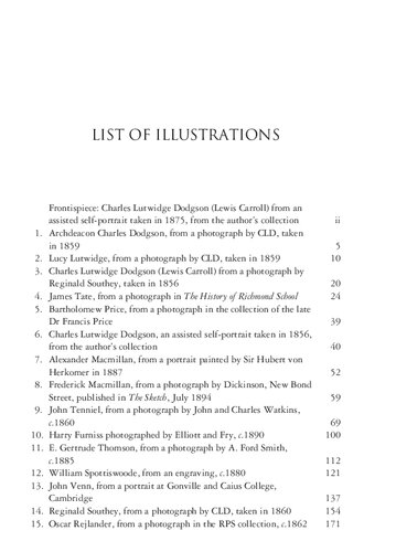 Lewis Carroll: The Man and his Circle