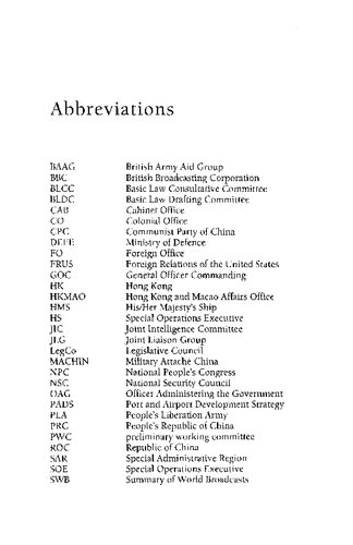 Hong Kong: Appointment with China