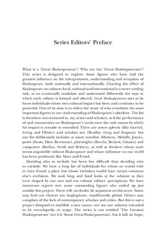 Hall, Brook, Ninagawa, Lepage: Great Shakespeareans Volume XVIII