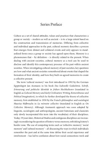 Memory and Urban Religion in the Ancient World