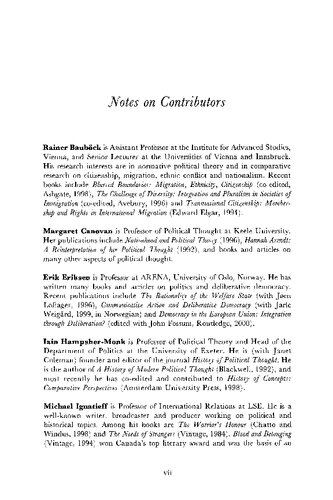 The Demands of Citizenship