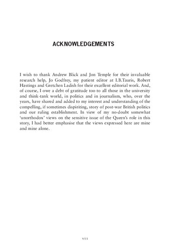 The Grand Delusion: Britain After Sixty Years of Elizabeth II