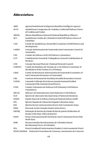 Armed actors: Organized violence and state failure in Latin America