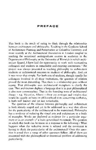 Architectural Philosophy