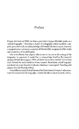 Jacques Derrida: A Biography