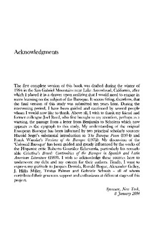 Return of the Baroque in Modern Culture