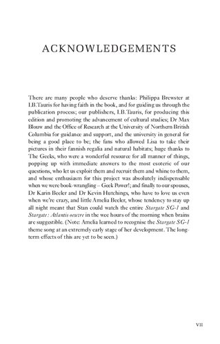 Reading Stargate SG-1