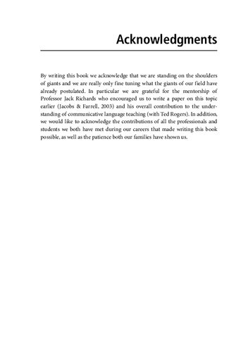 Essentials for Successful English Language Teaching