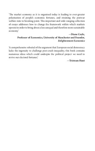 The Predistribution Agenda: Tackling Inequality and Supporting Sustainable Growth