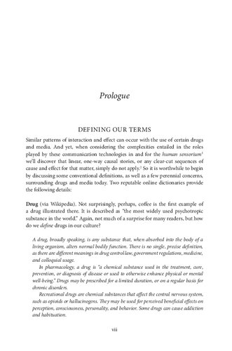 Drugs & Media: New Perspectives on Communication, Consumption, and Consciousness