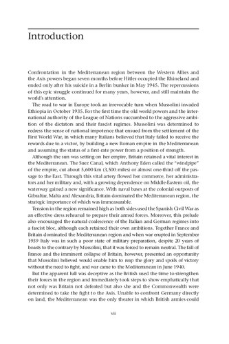 The Second World War (4) The Mediterranean 1940–1945