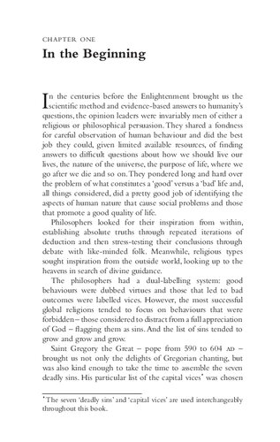 the Science of Sin: WHY WE DO THE THINGS WE KNOW WE SHOULDN’T