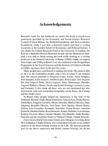 Gender and Sociality in Amazonia: How Real People Are Made