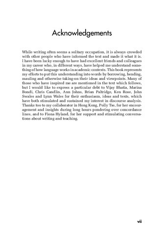 Academic Discourse: English in a Global Context