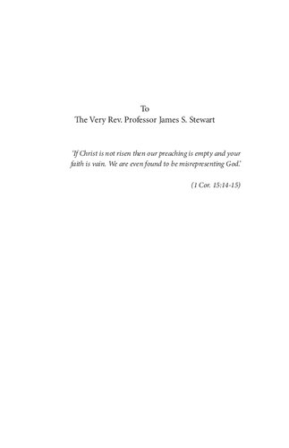 Space, Time and Resurrection