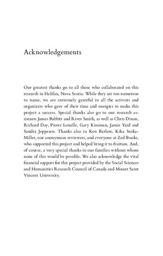 The radical imagination: Social Movement Research in the Age of Austerity