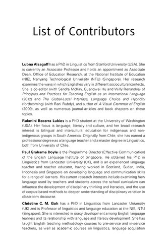 Language in Education: Social Implications