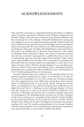 The Kenotic Trajectory of the Church in Donald Mackinnon’s Theology: From Galilee to Jerusalem to Galilee