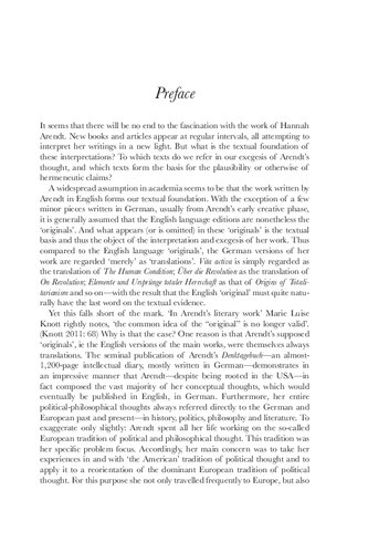 Arendtian Constitutionalism: Law, Politics and the Order of Freedom