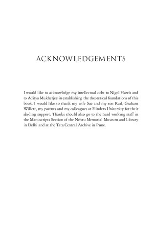 The Indian Bourgeoisie: A Political History of the Indian Capitalist Class in the Early Twentieth Century