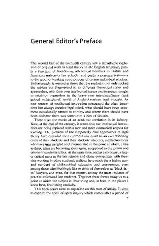 Law in its Own Right