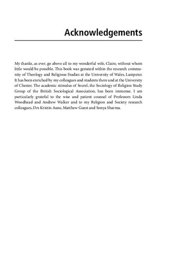 Secularization and Its Discontents