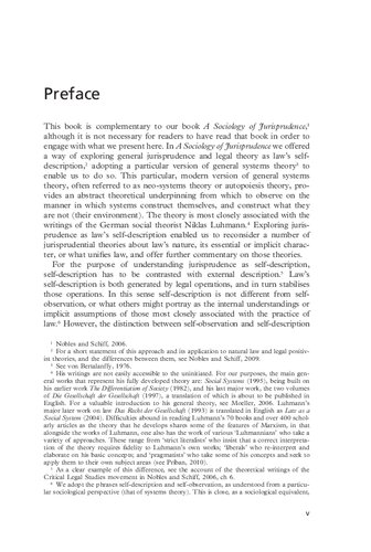 Observing Law through Systems Theory