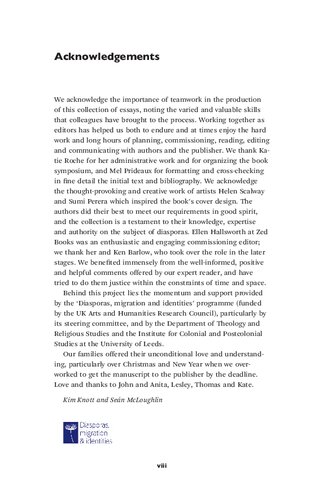 Diasporas: Concepts, intersections, identities