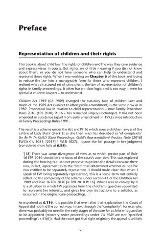 Children’s Views and Evidence